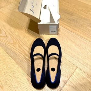 NEW Rothy's Square Mary Jane, size 8.5. Maritime